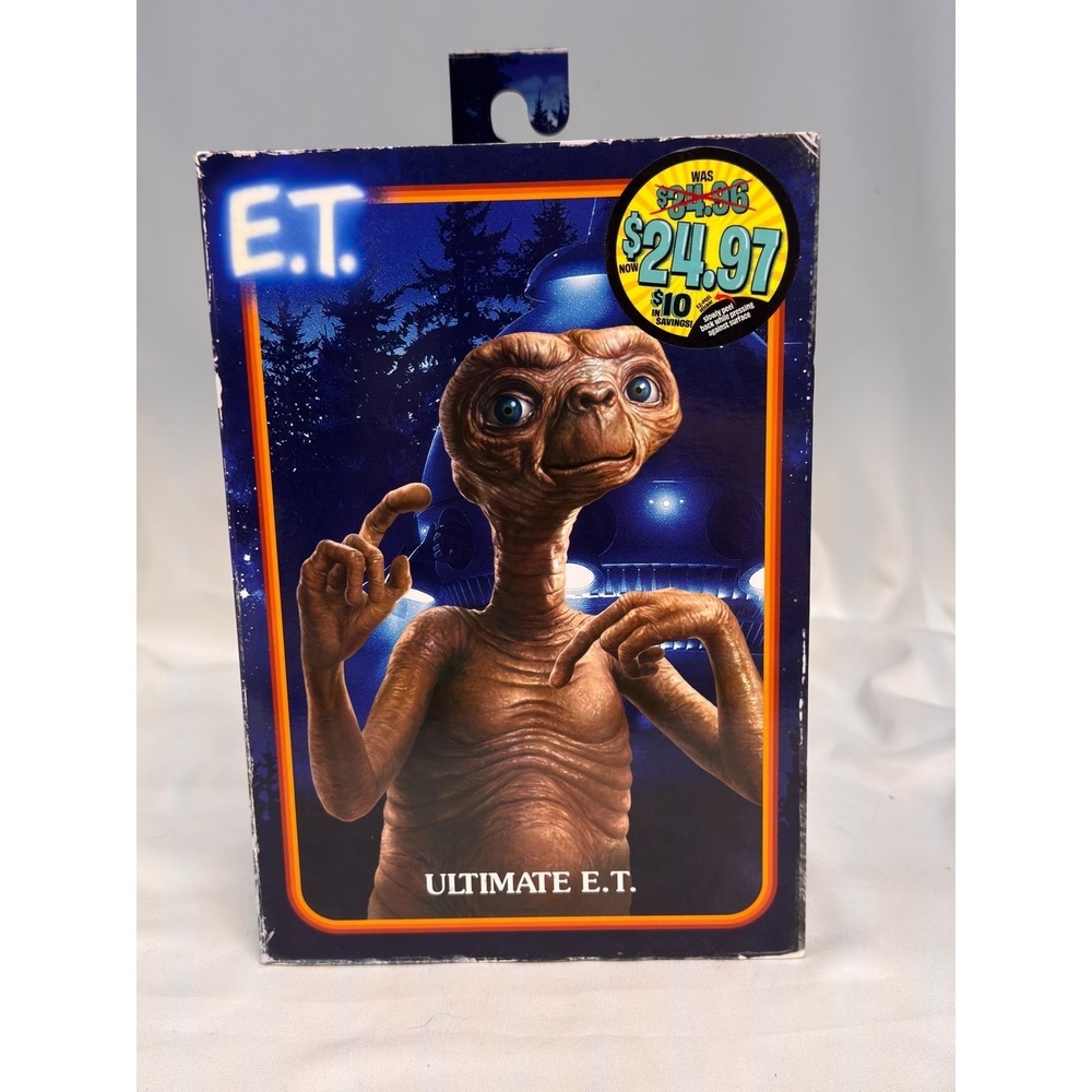 NECA Ultimate ET The Extra-Terrestrial 40th Anniversary Action Figure NIB 2022